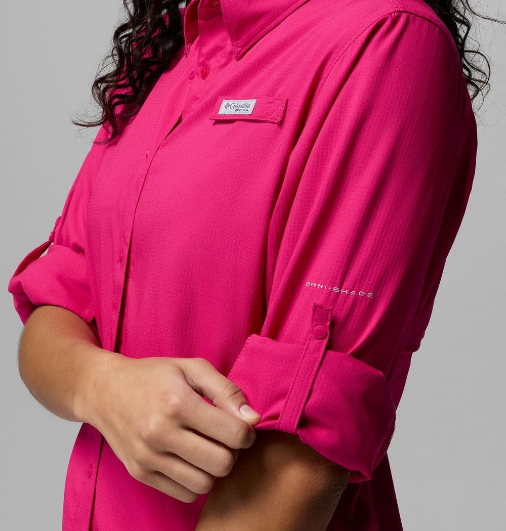 Women's Long Sleeve Fishing Shirt - Stone