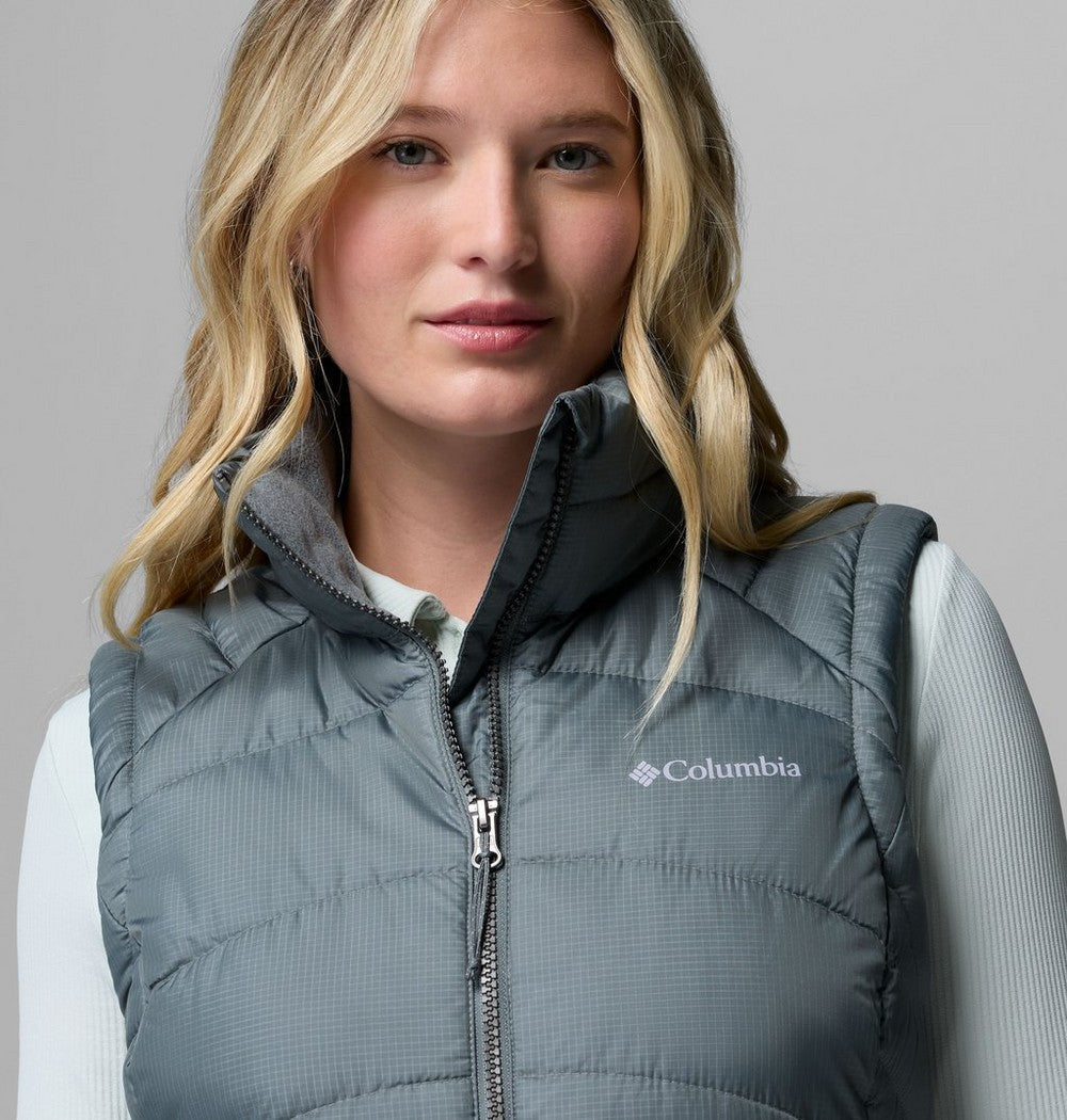 Women's Long Insulated Vest - Sage