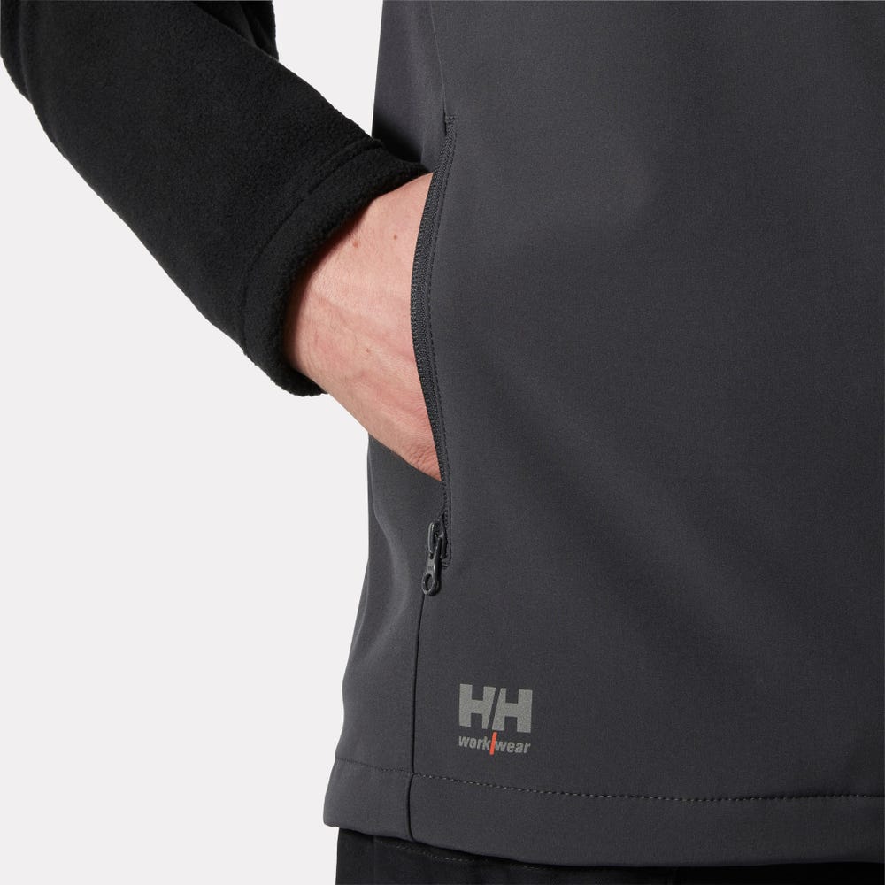 Men's Water-Resistant Softshell Work Vest
