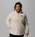 Women's Plus Sherpa Full-Zip Fleece - Grey