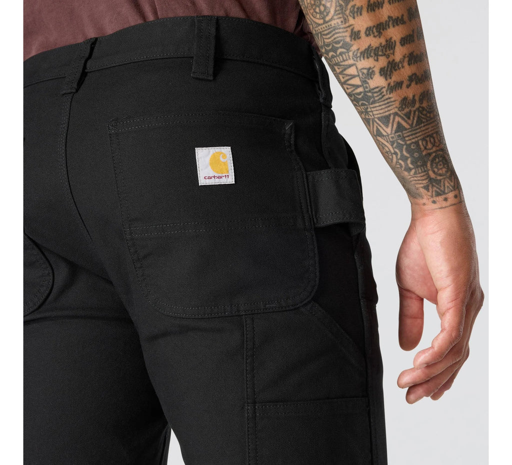 Slim Tapered Double-Knee Work Pants - Brown