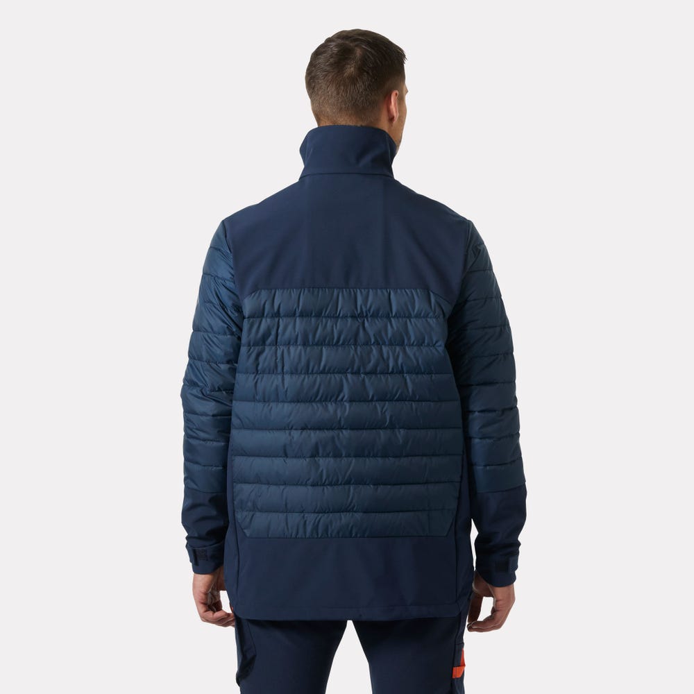 Insulated Softshell Work Jacket - Navy
