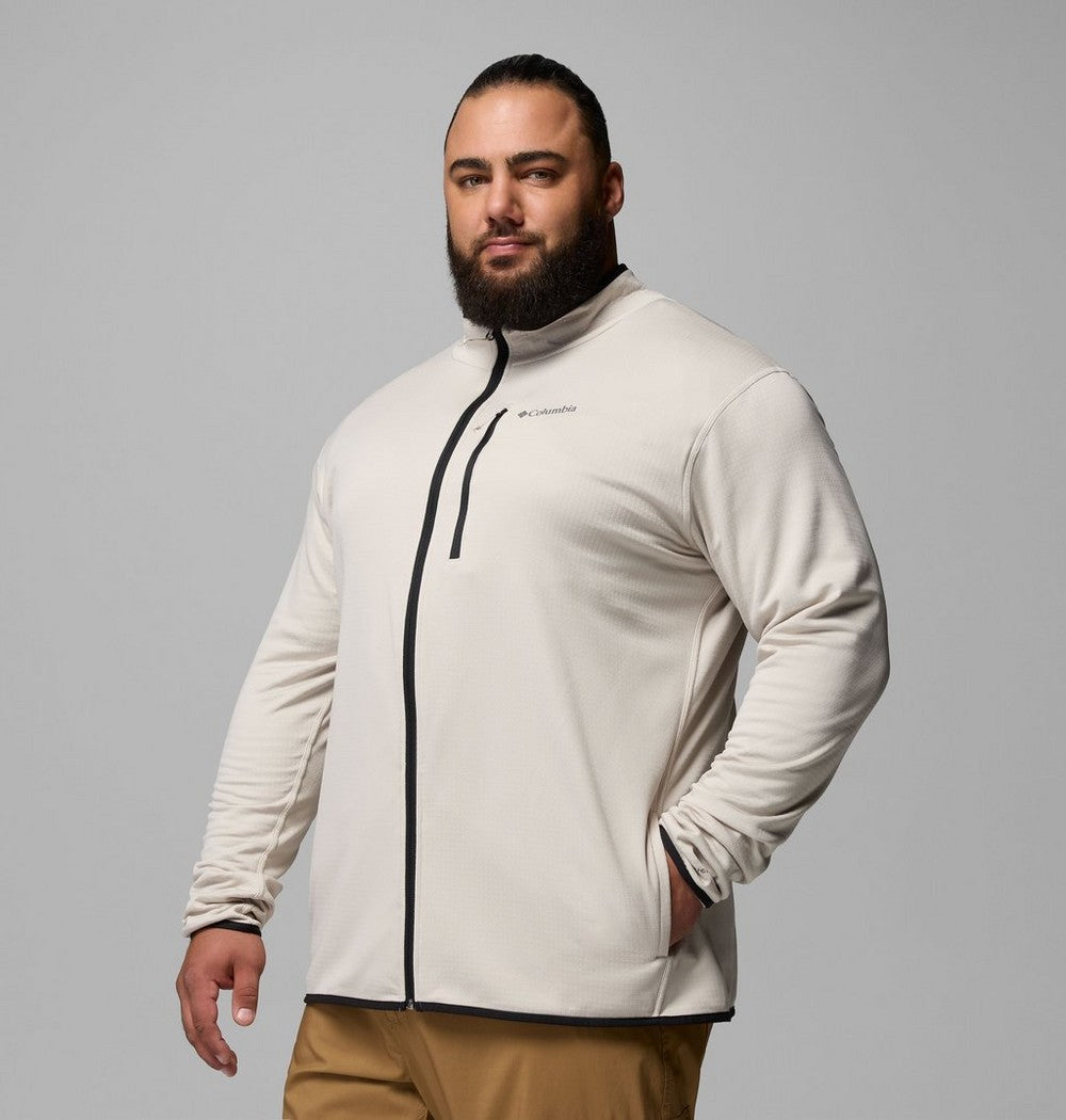 Men's Big Grid Fleece Full-Zip Jacket - Green