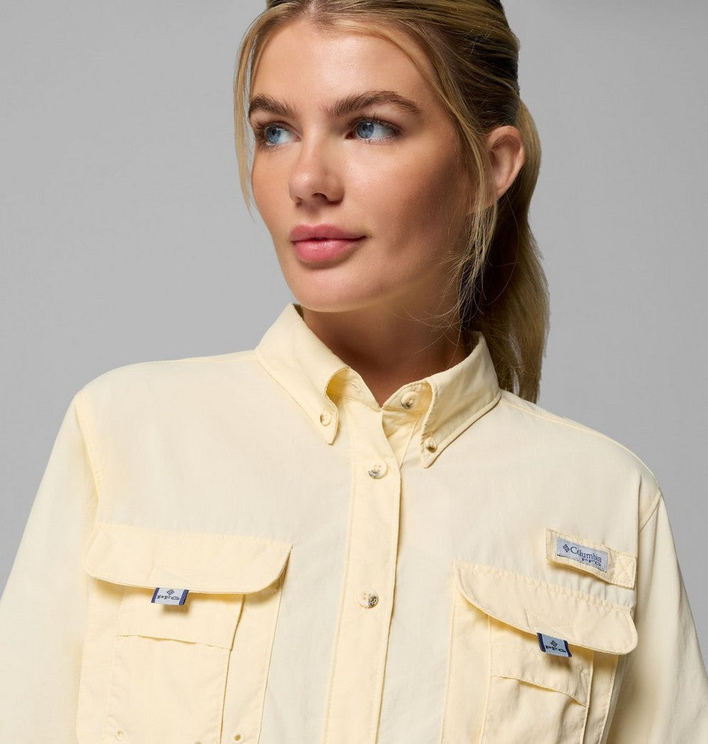 Women's Long Sleeve Fishing Shirt - Pink