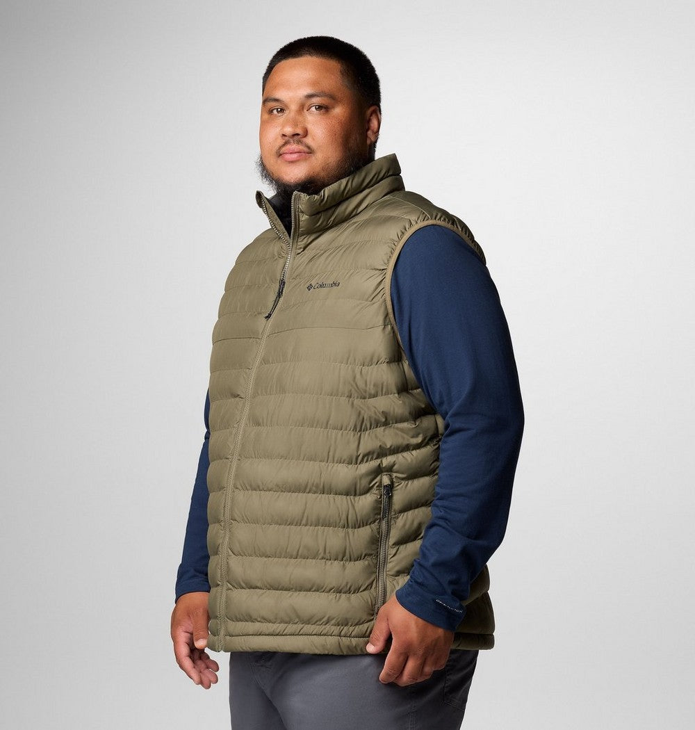 Men's Big Insulated Puffer Vest - Green