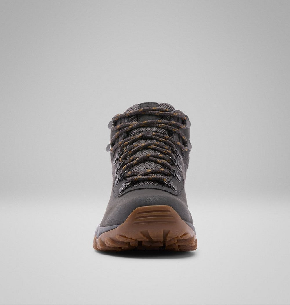 Men's Wide Waterproof Hiking Boot - Tan Blue