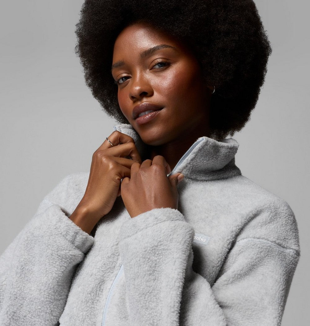 Women's Full-Zip Fleece Jacket - Tobacco