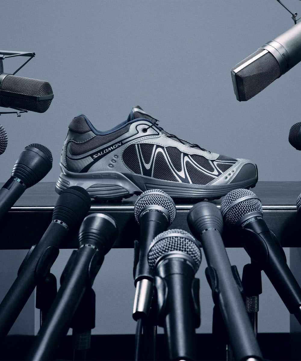 Layered Mesh Sneakers - Black