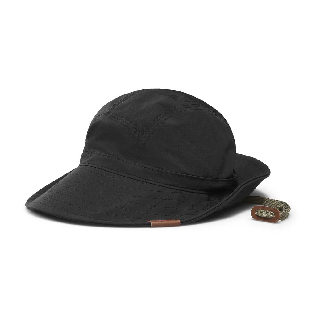 Waterproof Wide-Brim Hat - Black