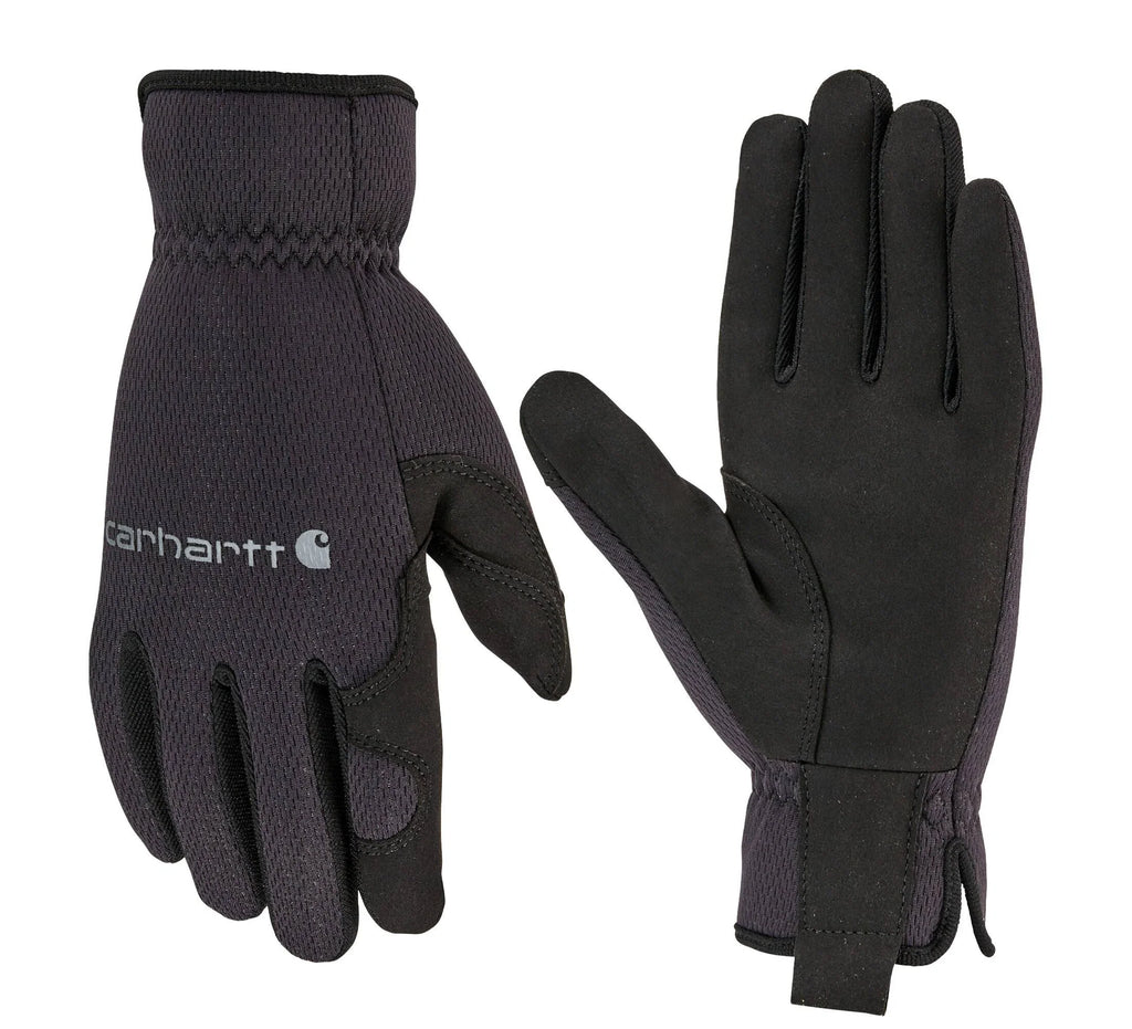 Women's Open-Cuff Work Gloves - Blue Camo