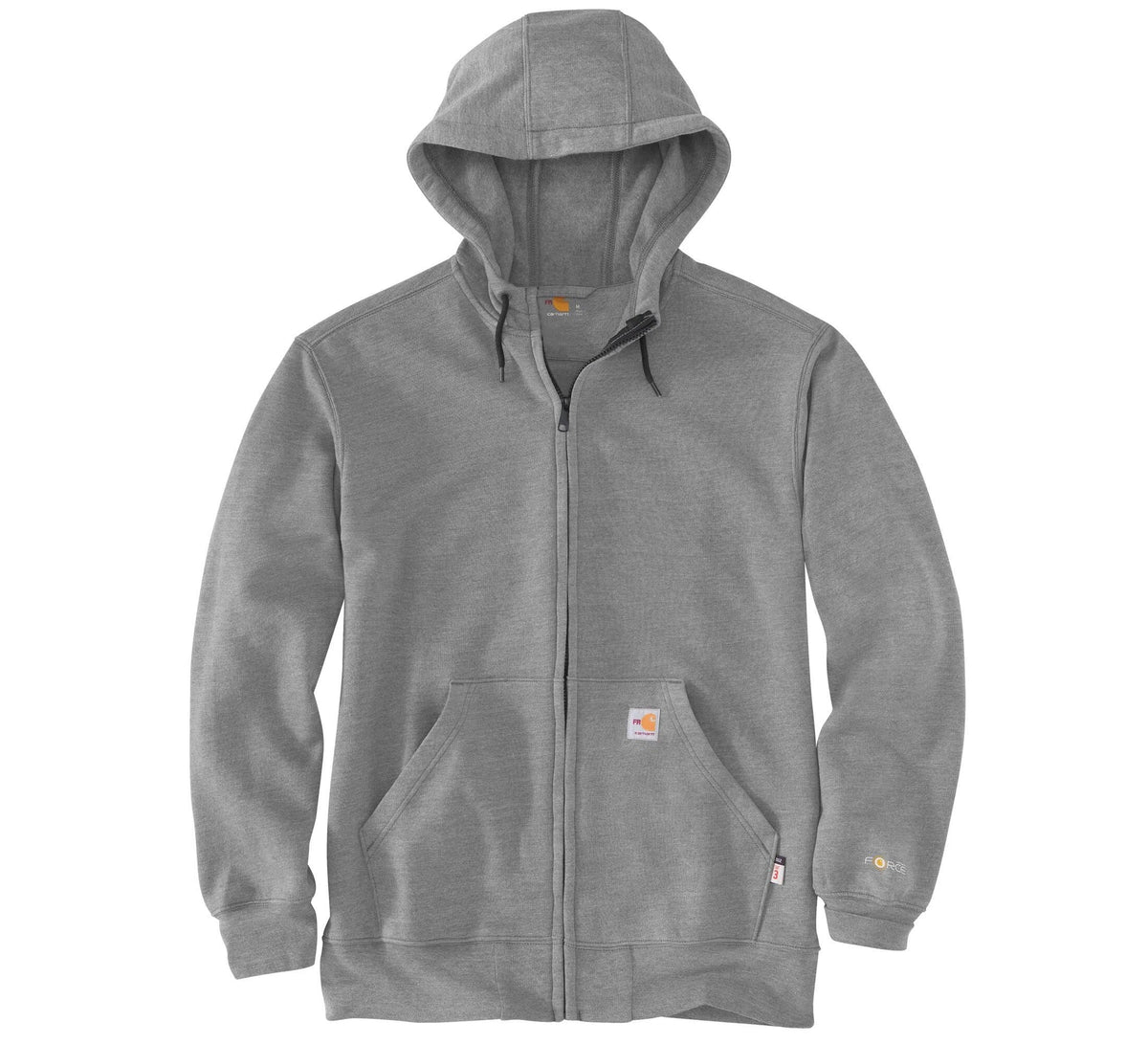 Men's Flame-Resistant Full-Zip Hoodie - Gray
