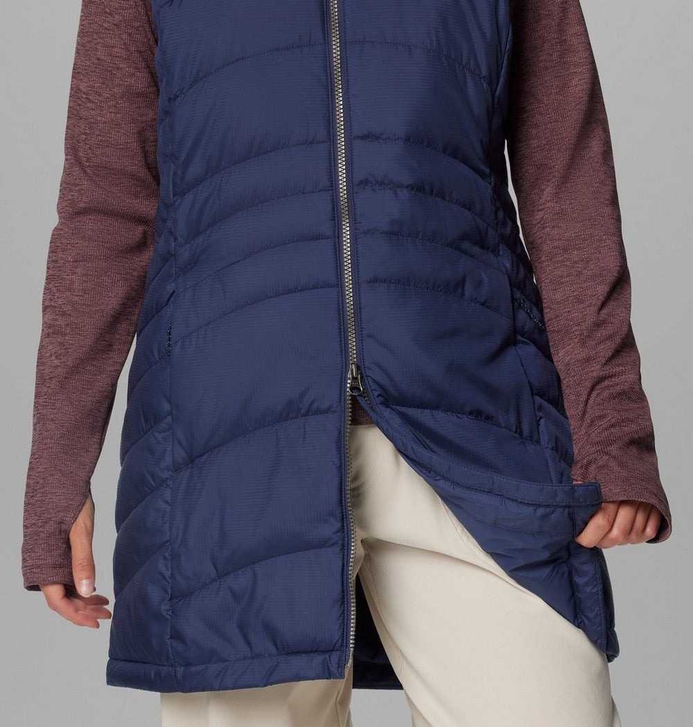 Women's Long Insulated Vest - Sage