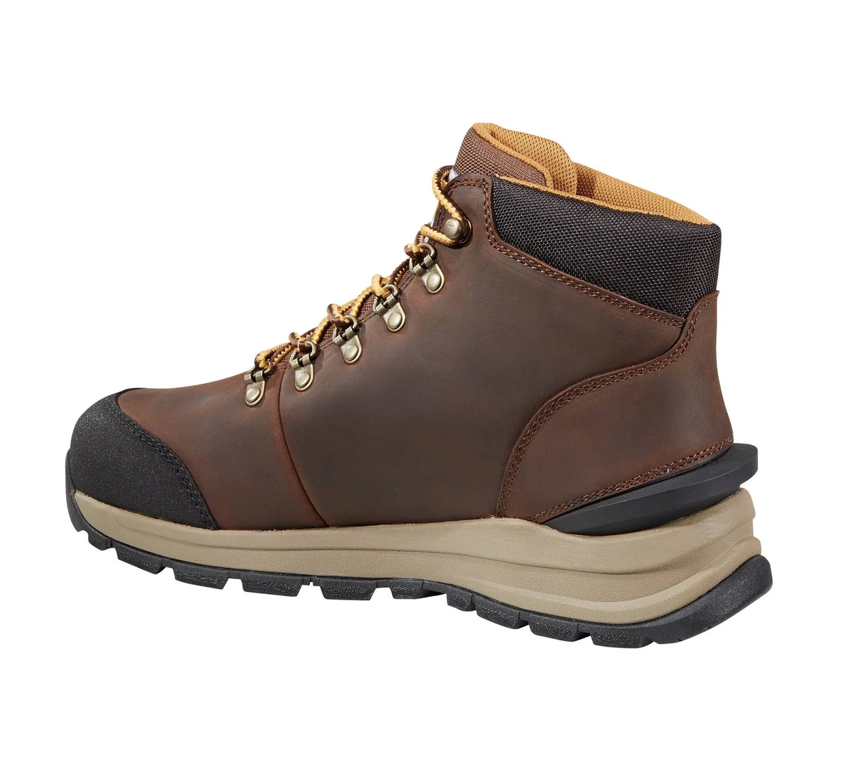Men's 5-Inch Alloy Toe Waterproof Work Hiker - Brown
