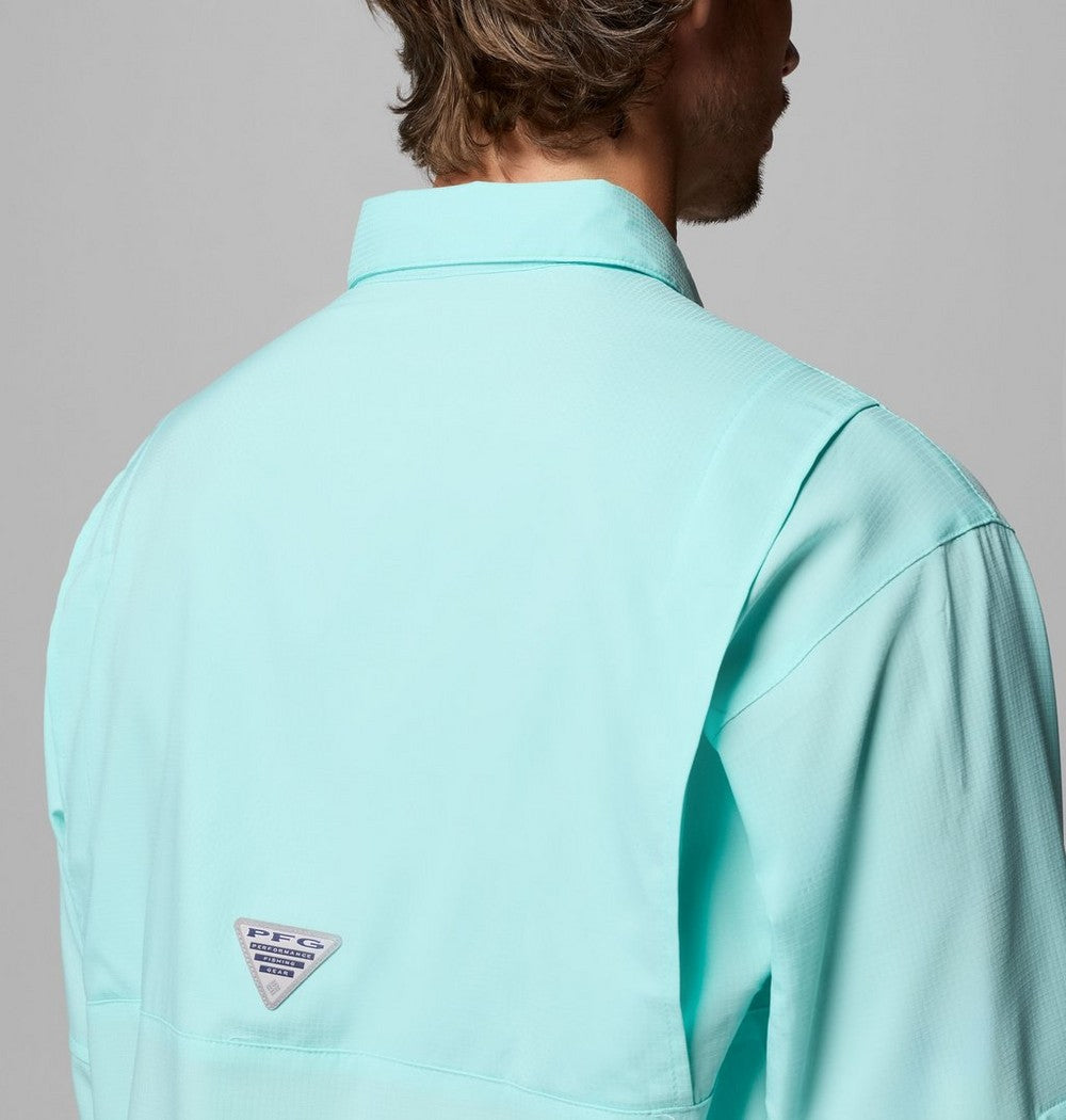 Men's Long-Sleeve Fishing Shirt - Teal