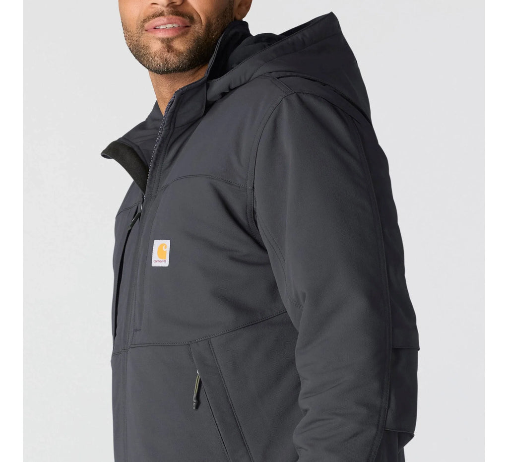 Men's Insulated Stretch Work Jacket - Gray
