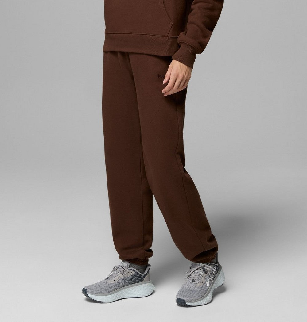 Women's Cotton Blend Joggers - Brown