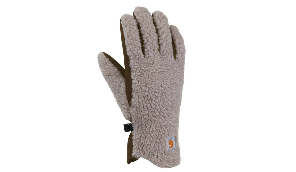 Women's Insulated Fleece Gloves - Sand