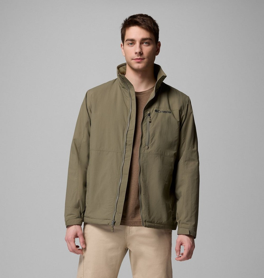 Men's Lightweight Insulated Jacket - Gray