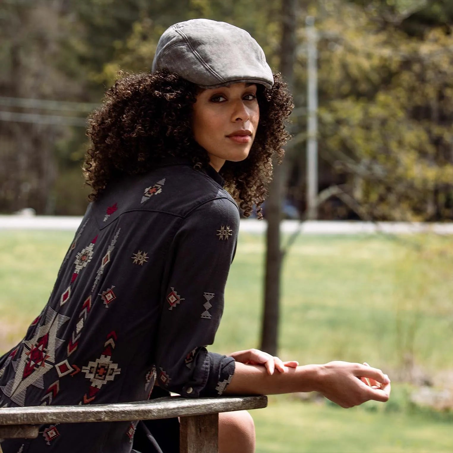 Ivy Cap Lambskin-Built-In Wool Thickening