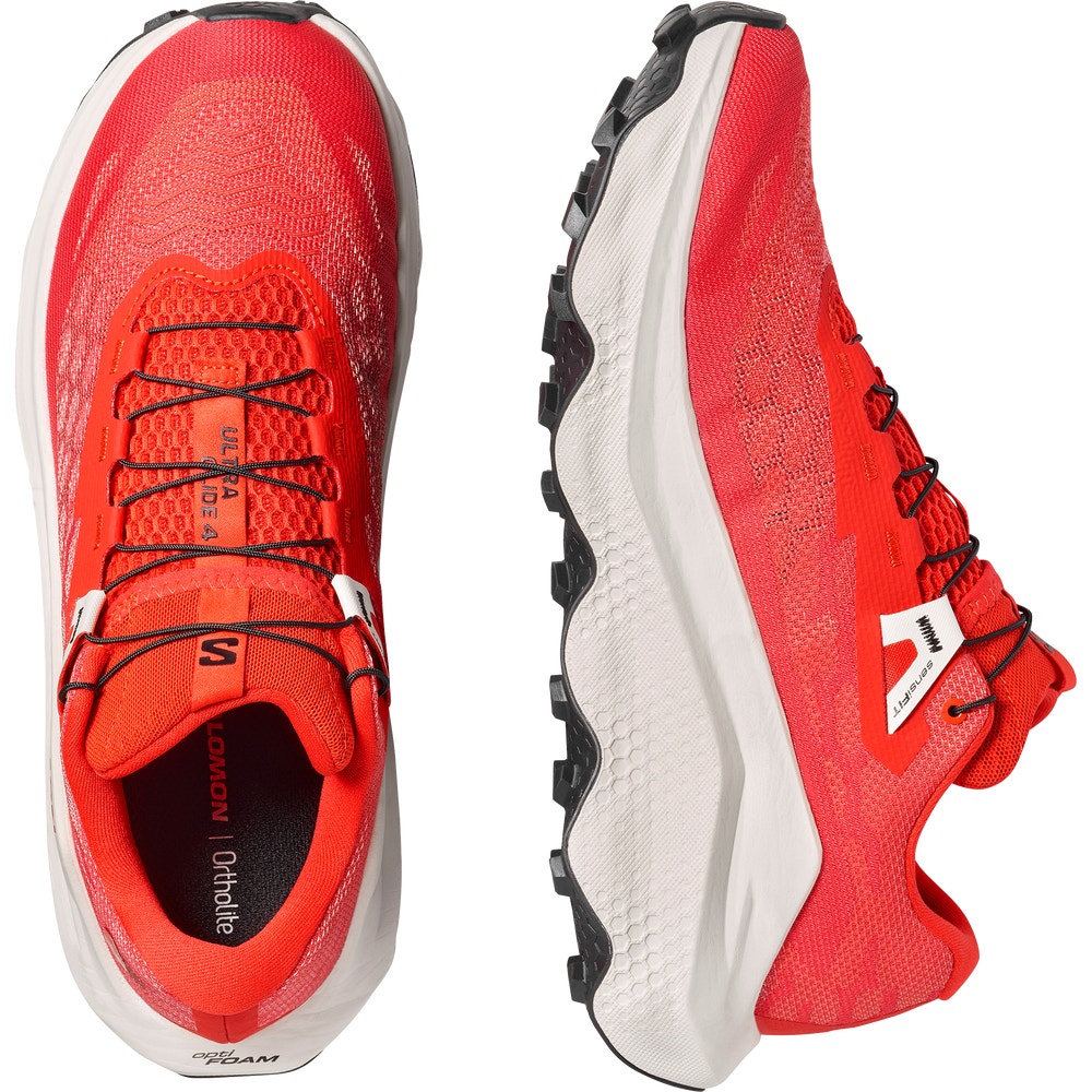 Men's Cushioned Trail Running Shoes - Black
