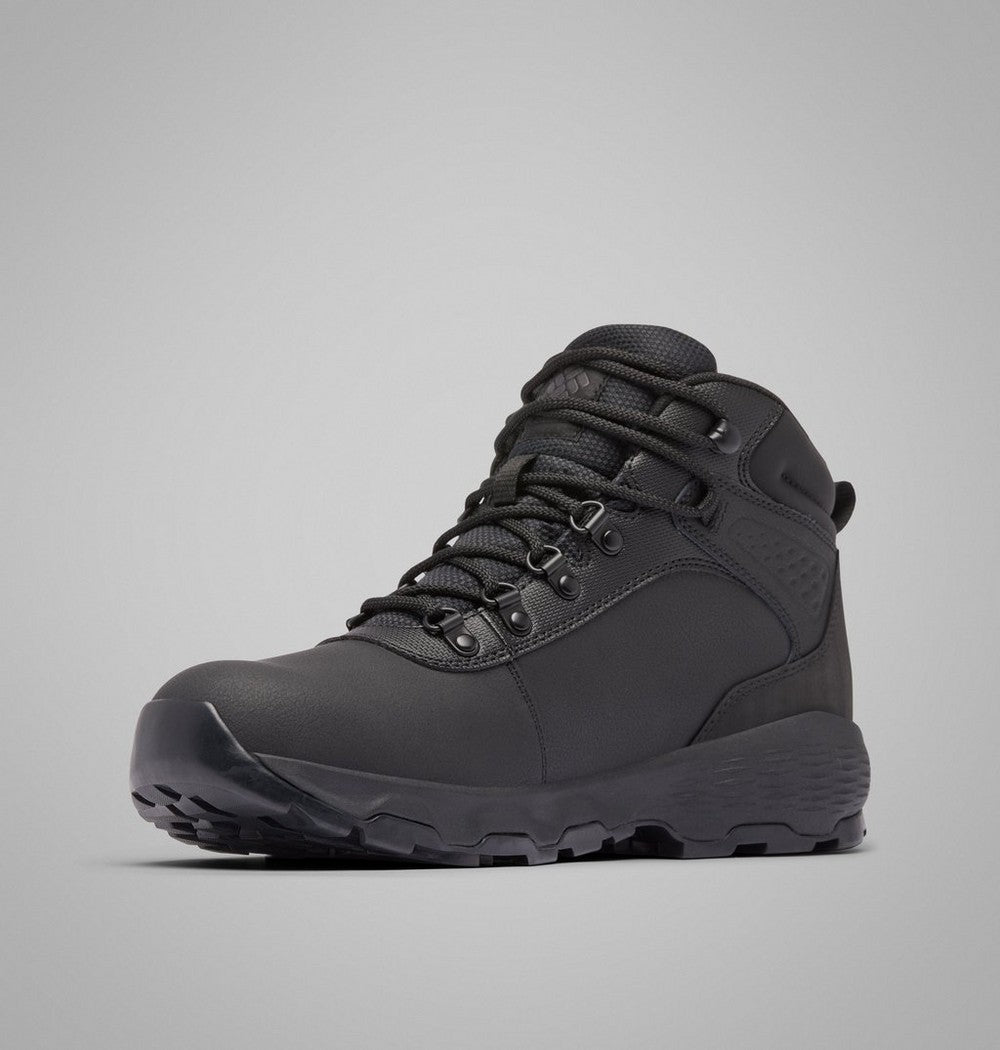 Men's Waterproof Leather Hiking Boot - Black
