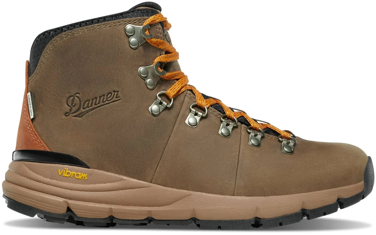 Women's Waterproof Leather Hiking Boot - Brown/Tan