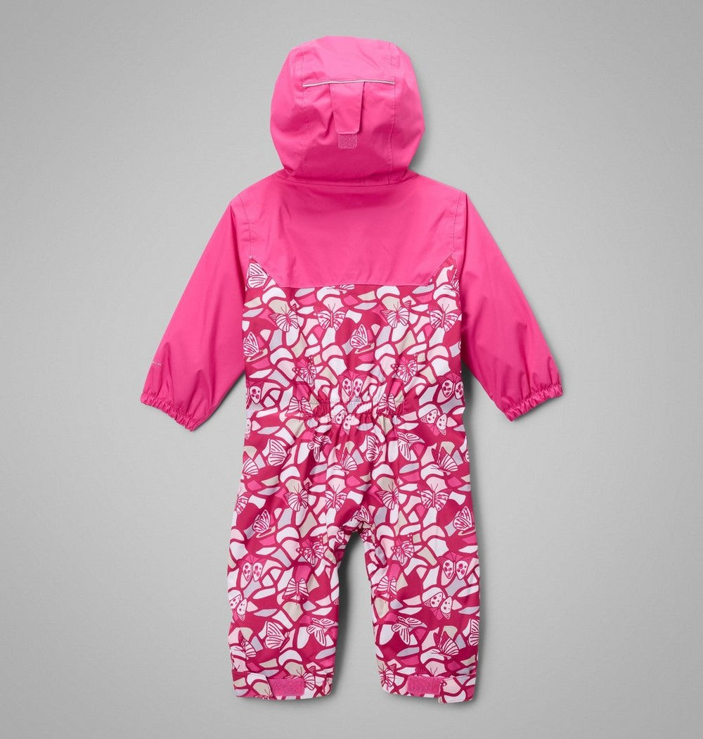 Infant Waterproof Rain Suit - Purple Print