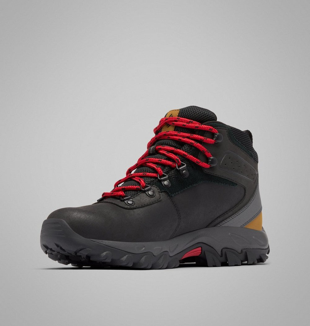 Men's Wide Waterproof Hiking Boot - Tan Blue