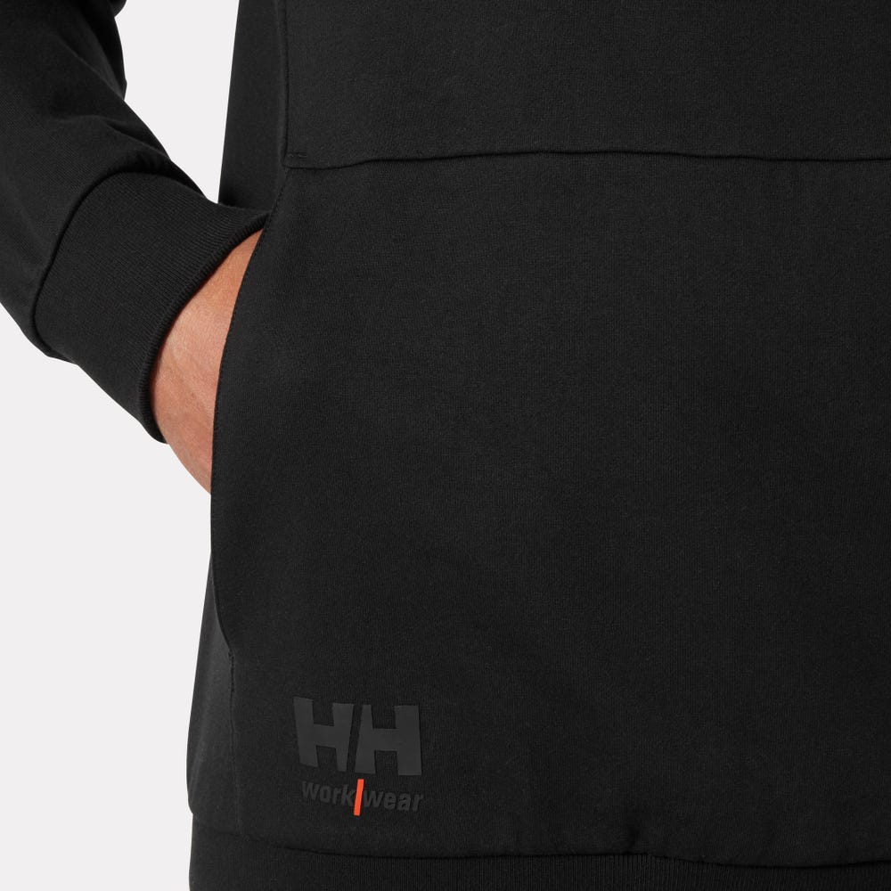 Men's Full-Zip Work Hoodie - Navy