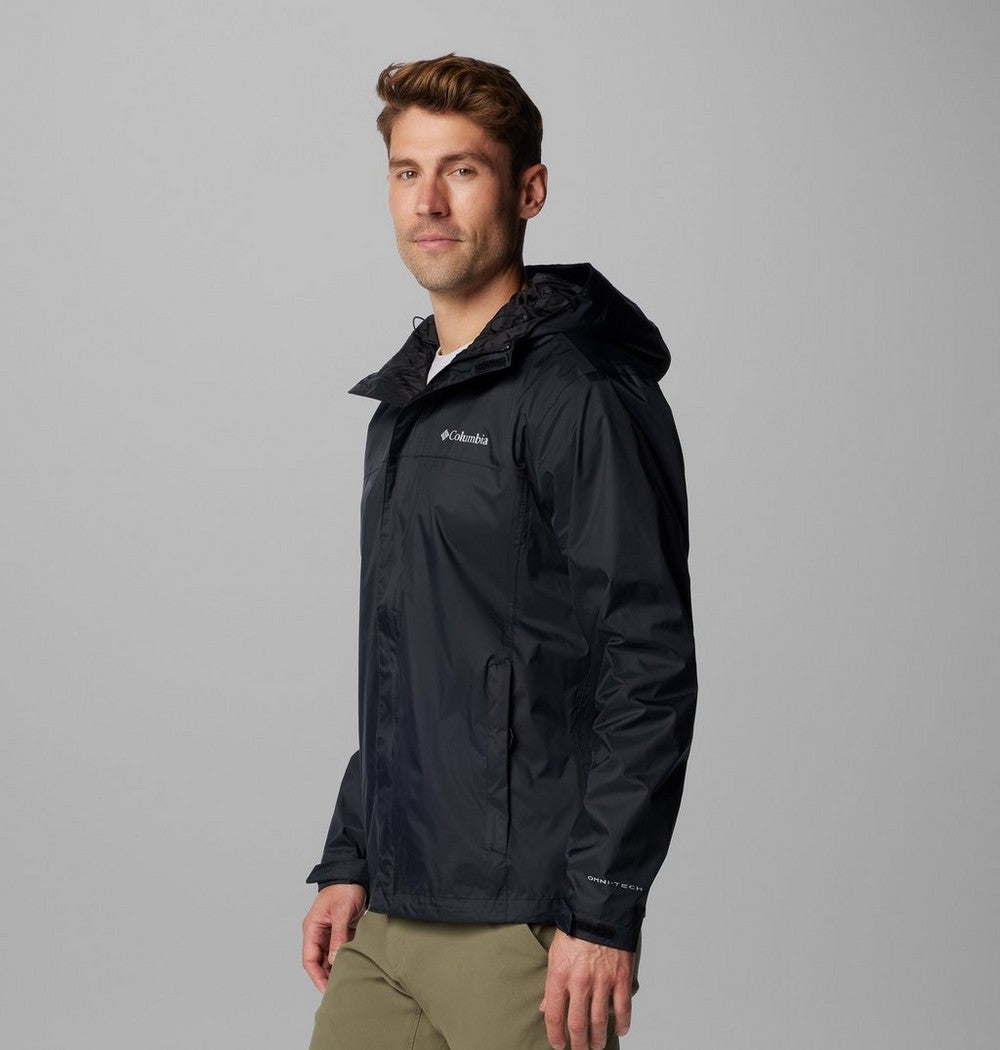 Men's Tall Waterproof Rain Jacket - Blue