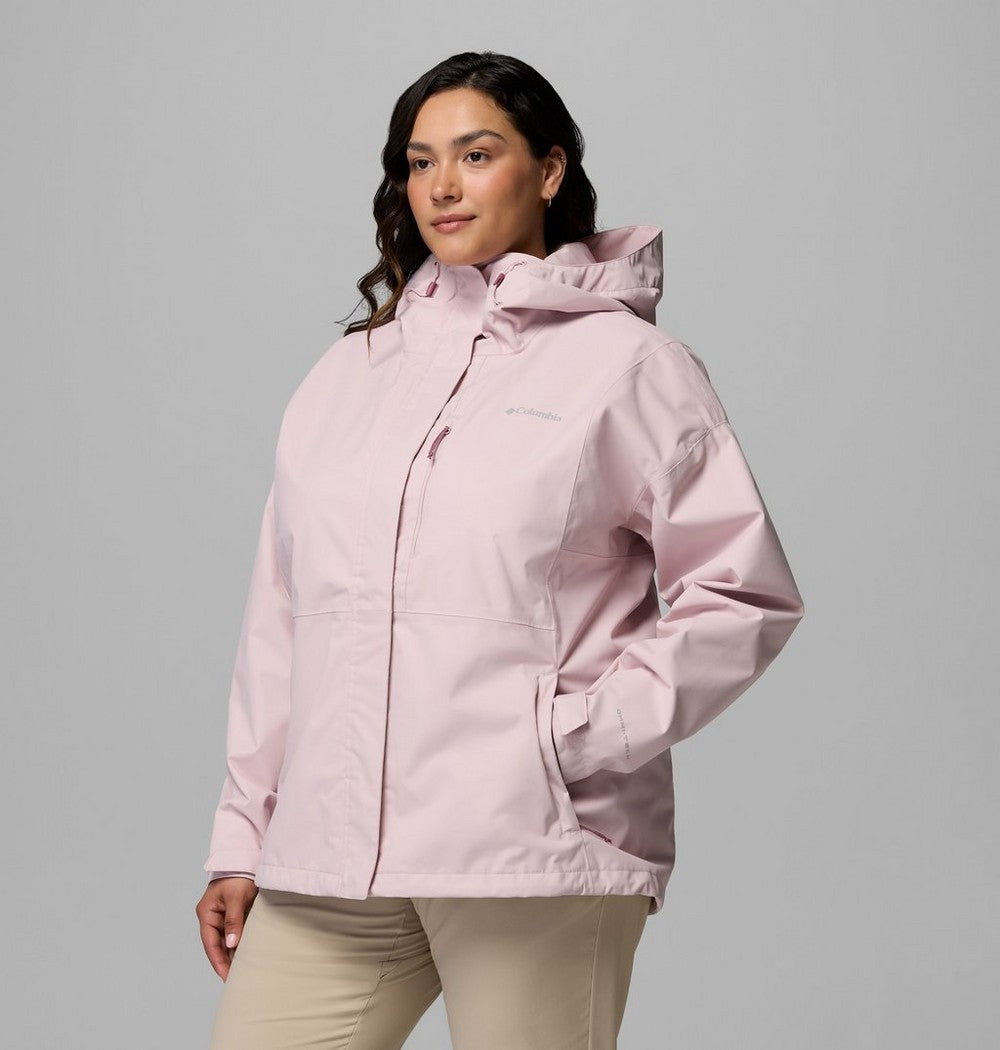 Women's Plus Size Waterproof Rain Jacket - Navy