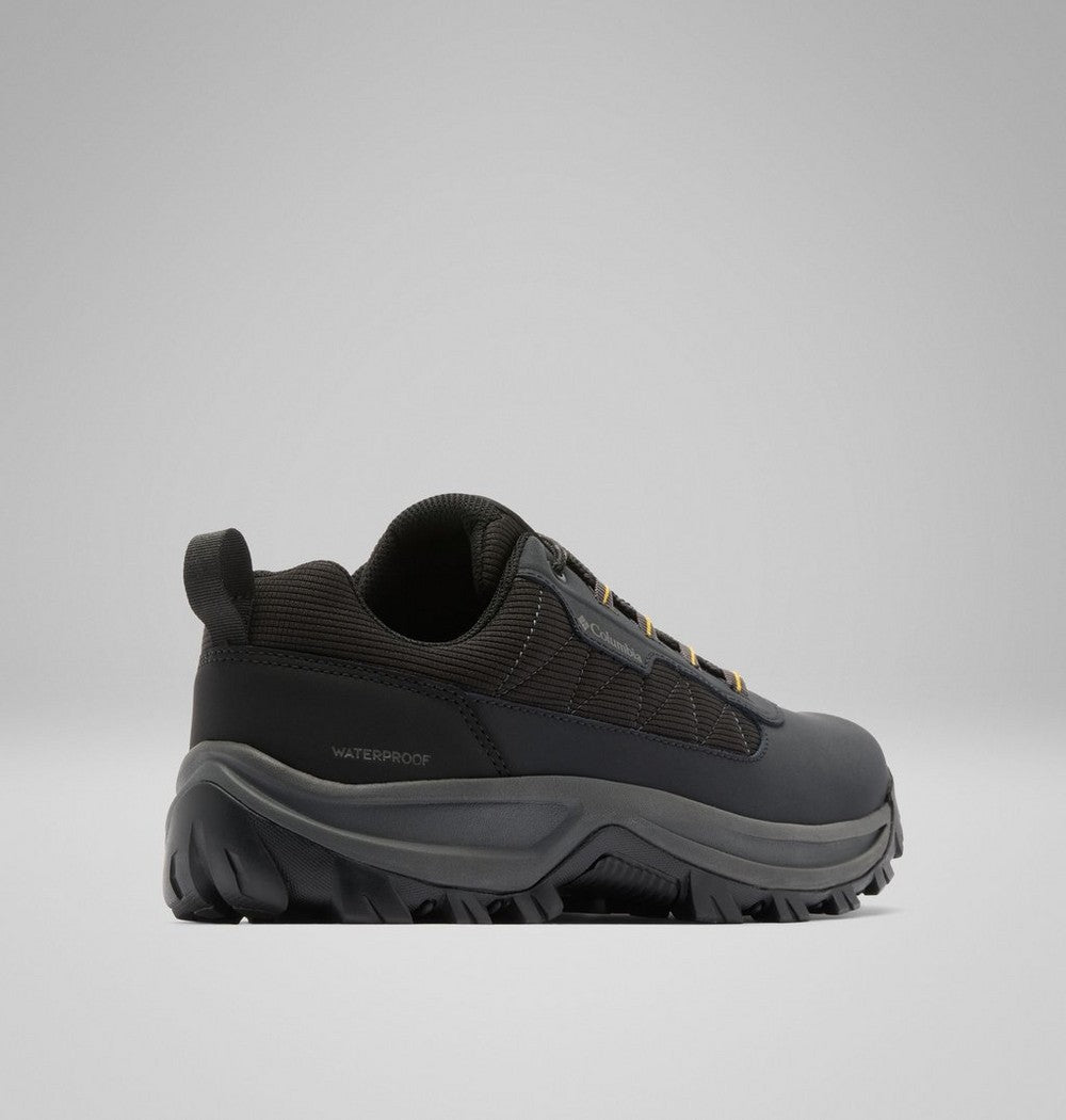 Men's Waterproof Low Hiking Shoe - Gray Red