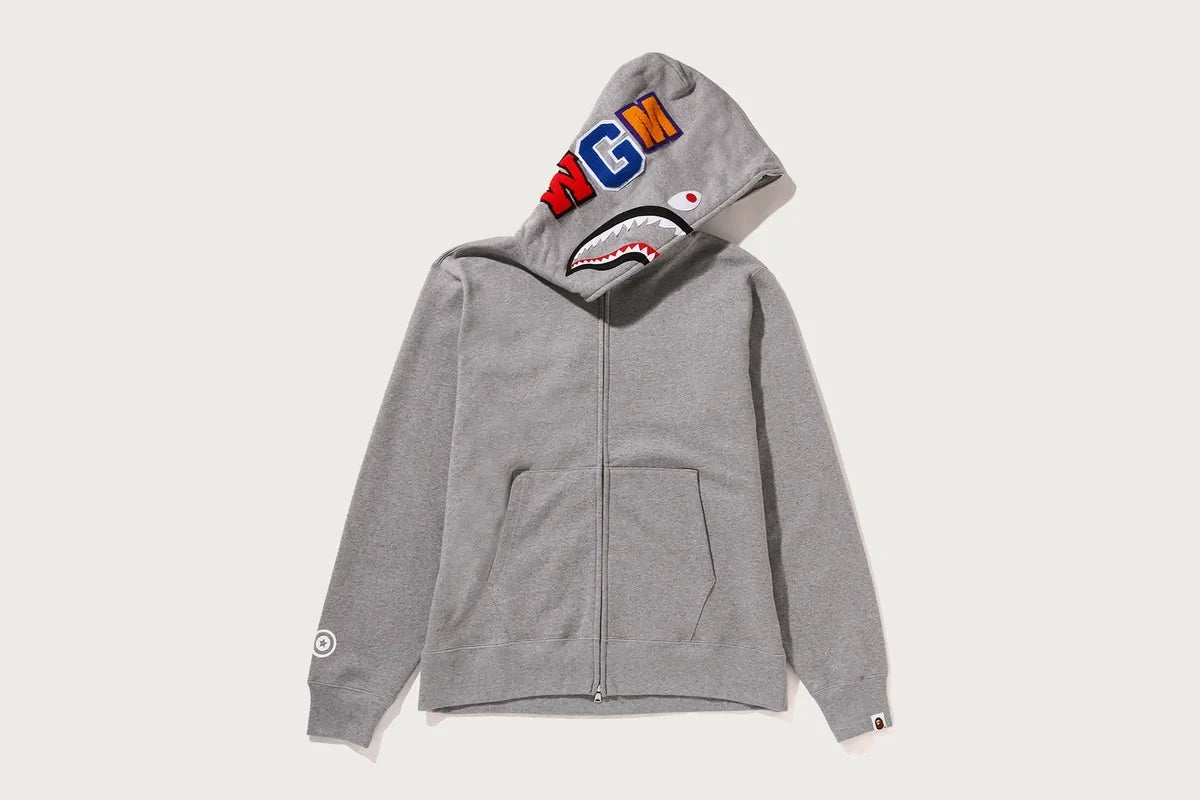 Men's Full-Zip Graphic Hoodie - Black