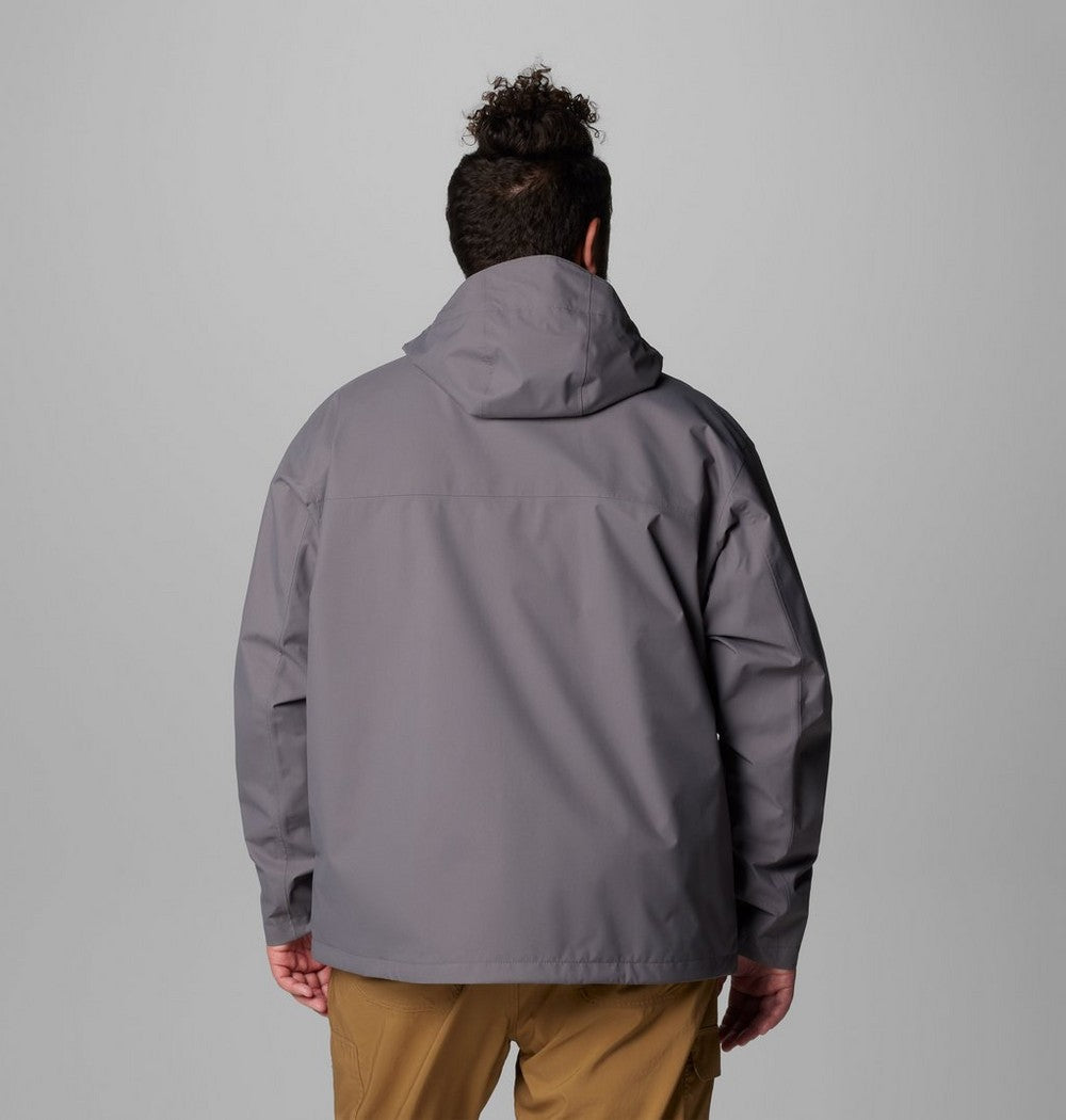 Men's Big Waterproof Rain Jacket - Red