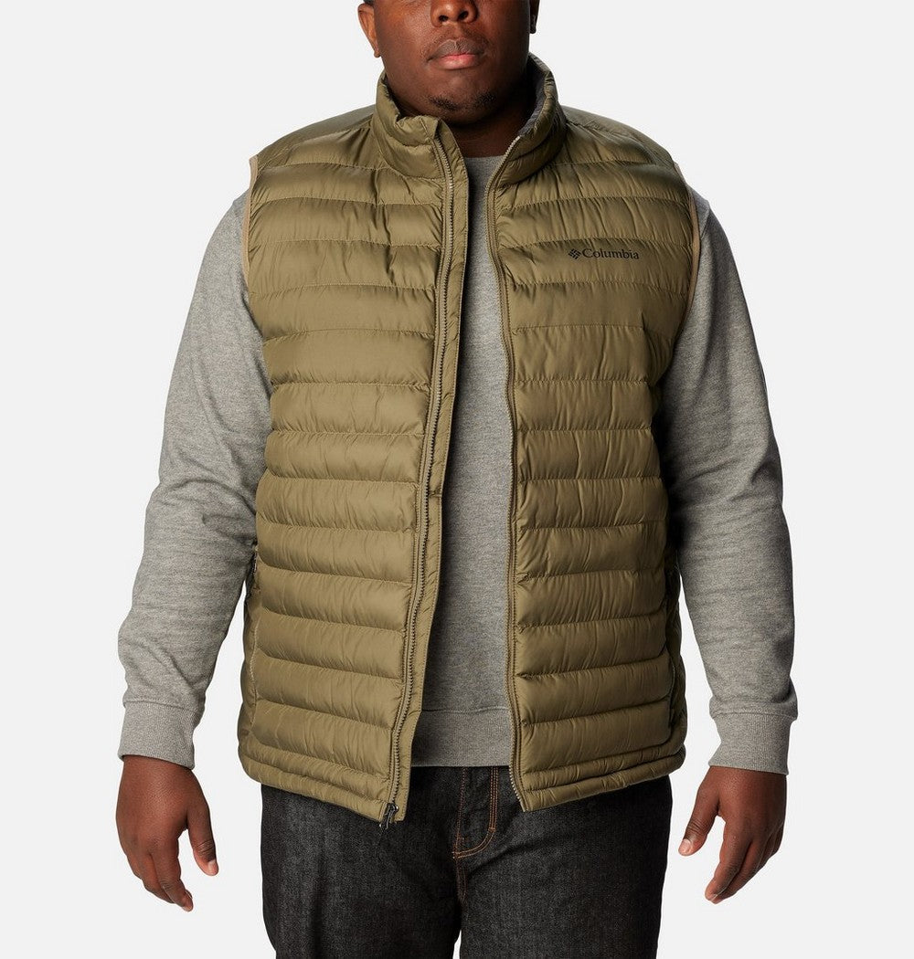 Men's Big Insulated Puffer Vest - Green