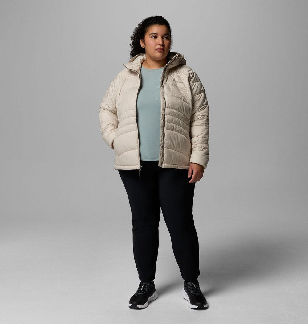 Women's Plus Size Insulated Hooded Jacket - Blue