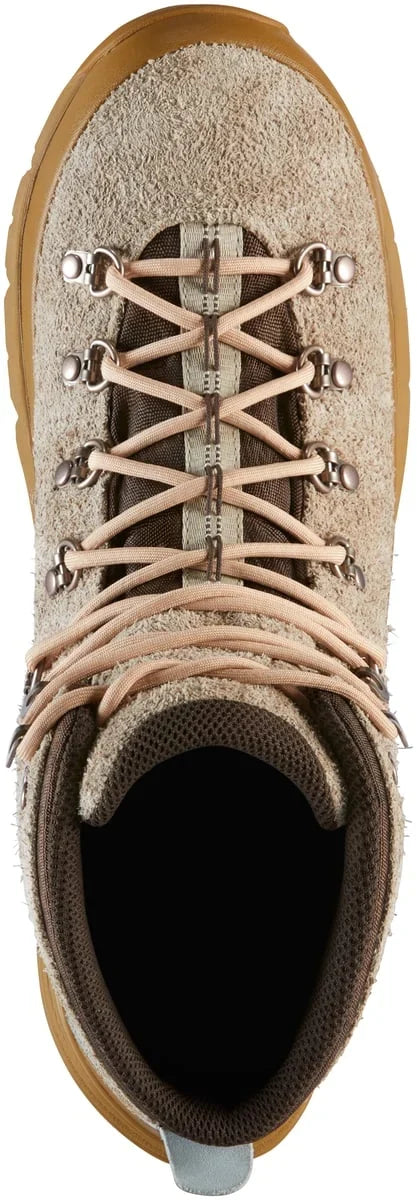 Waterproof Suede Hiking Boot - Almond