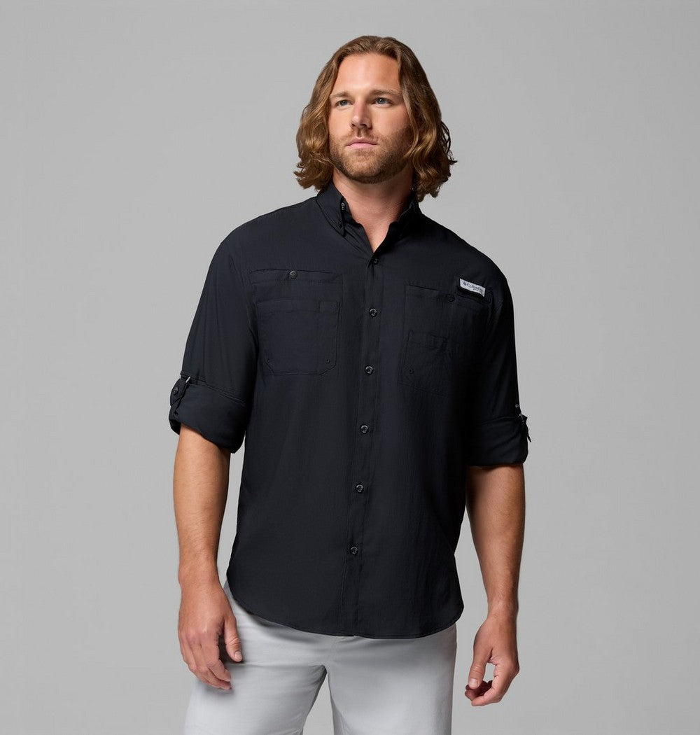 Men's Long-Sleeve Fishing Shirt - Teal