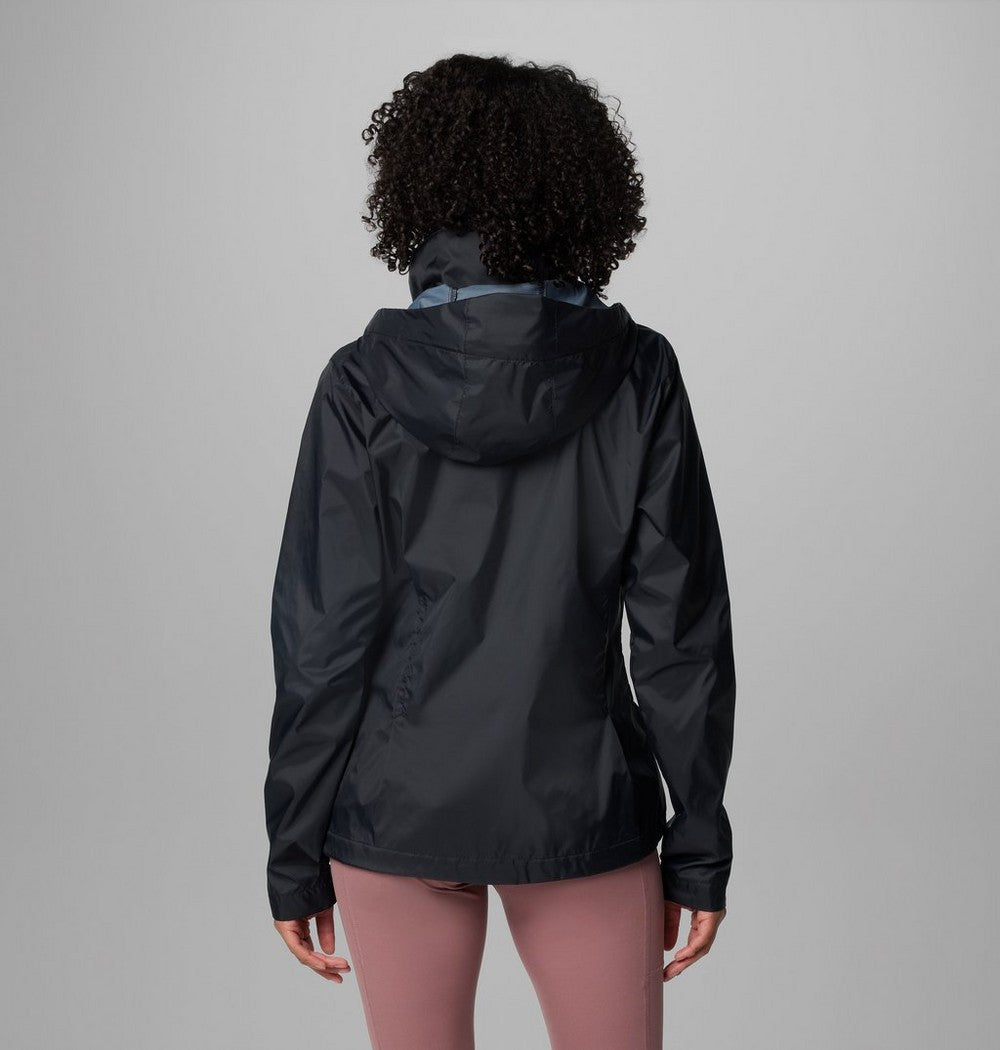 Women's Packable Water-Repellent Jacket - Blue