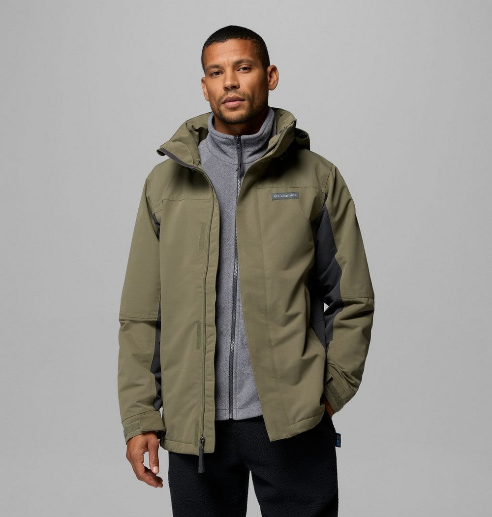 Men's 3-In-1 Fleece Jacket - Green