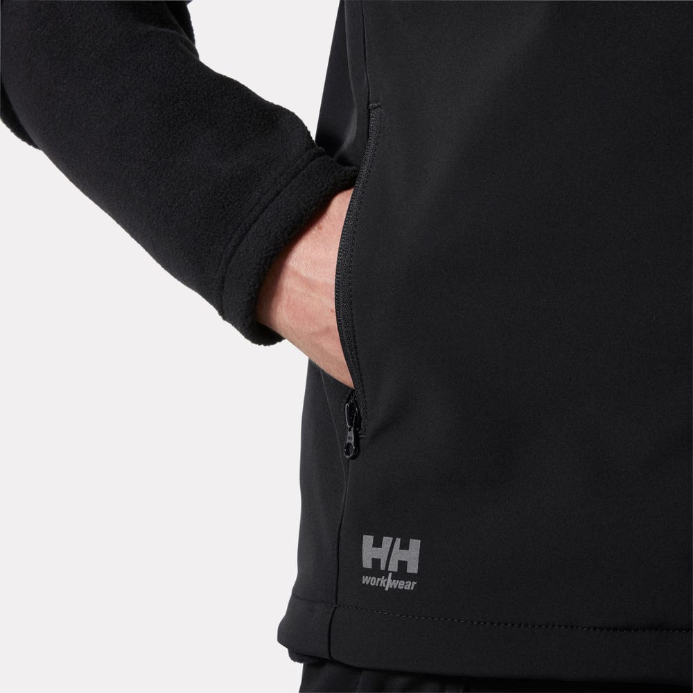 Men's Water-Resistant Softshell Work Vest
