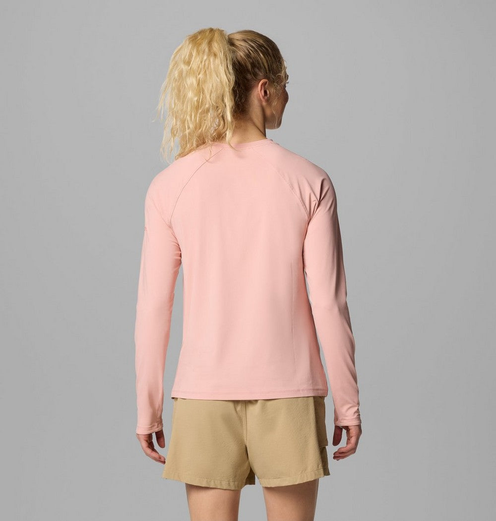 Women's UPF 50 Long Sleeve Sun Shirt - White
