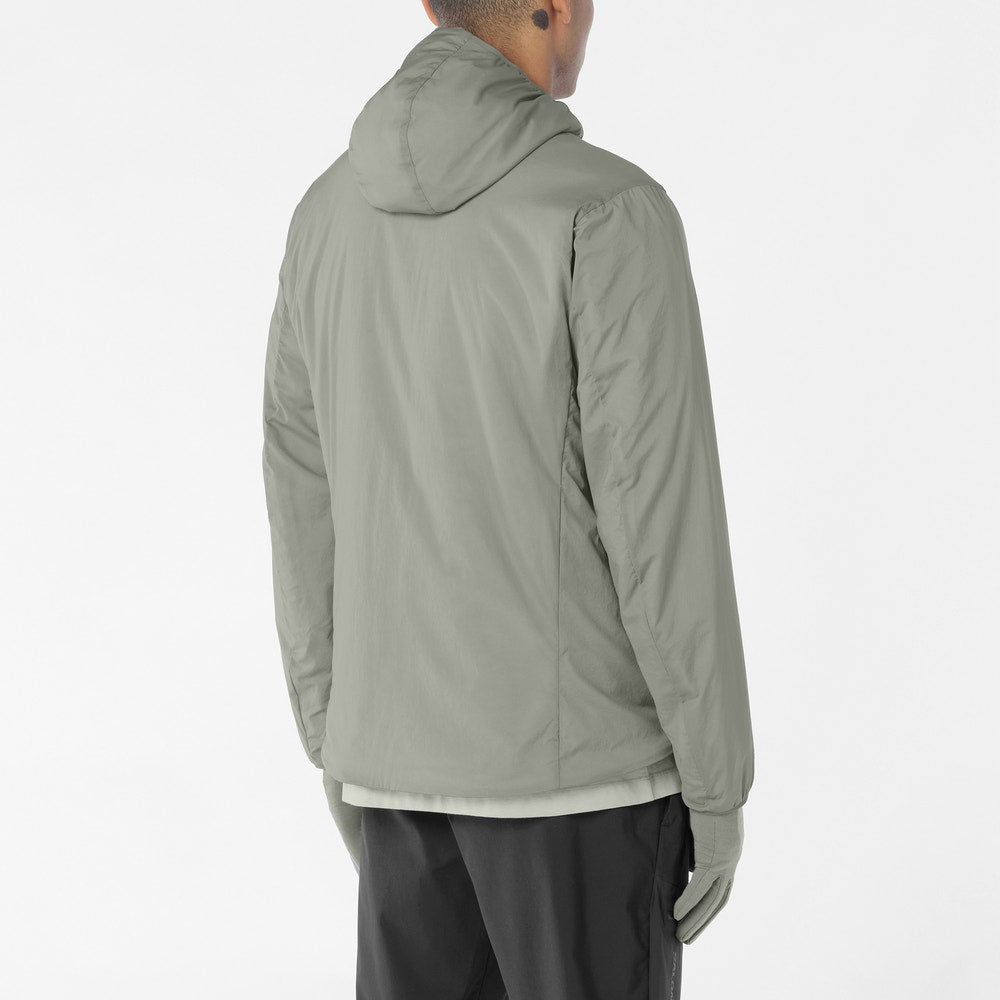Men's Insulated Hooded Jacket - Gray