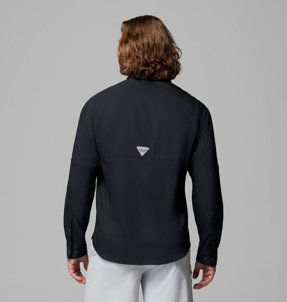 Men's Long-Sleeve Fishing Shirt - Teal