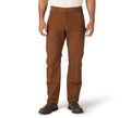 Men's Double-Knee Canvas Work Pants - Red