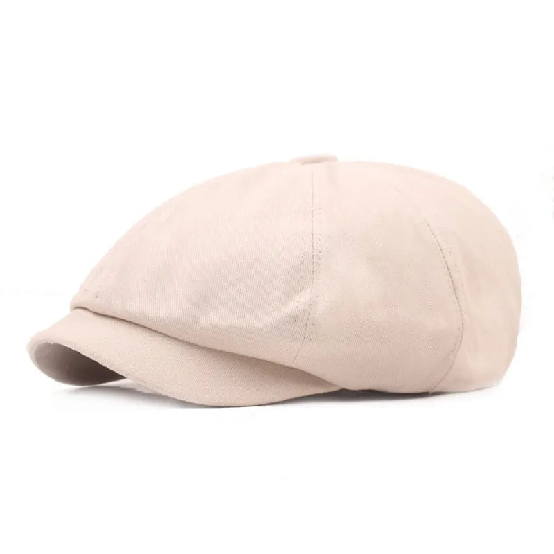 "Ny Pump" Newsboy Cotton Cap
