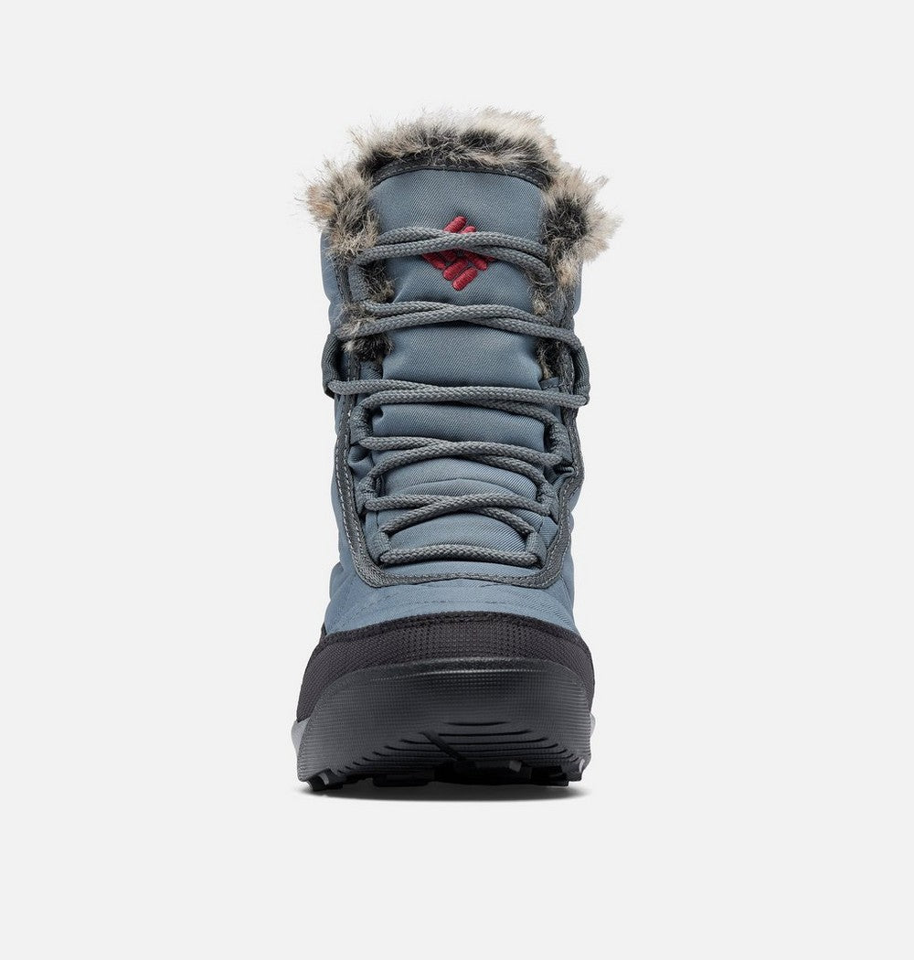 Women's Insulated Winter Ankle Boot - Gray Purple