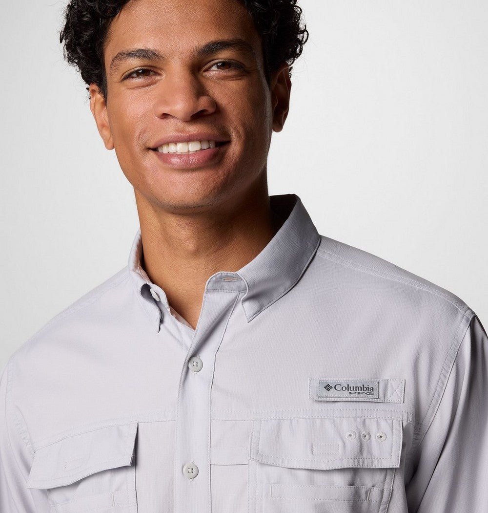 Men's Long Sleeve Fishing Shirt - White