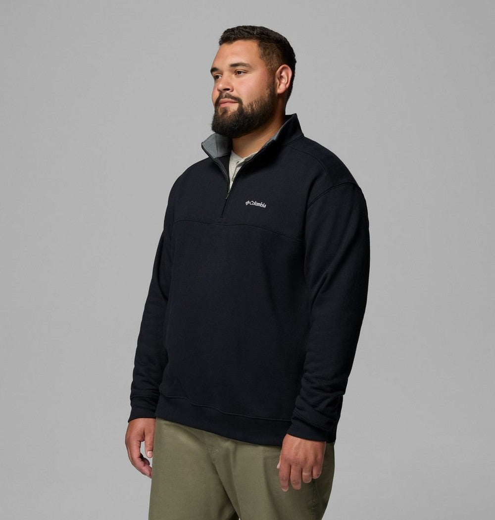Men's Big Half-Zip Fleece Pullover - Blue