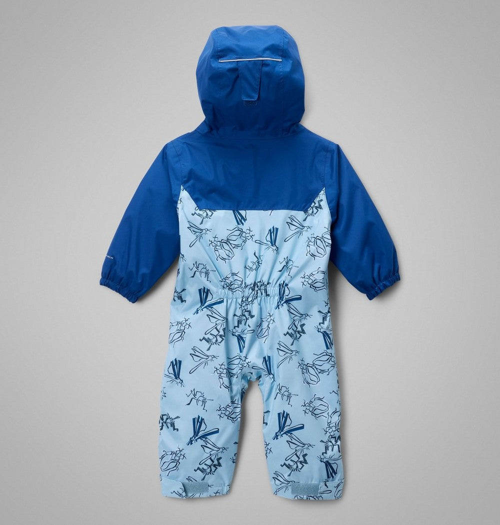 Infant Waterproof Rain Suit - Purple Print